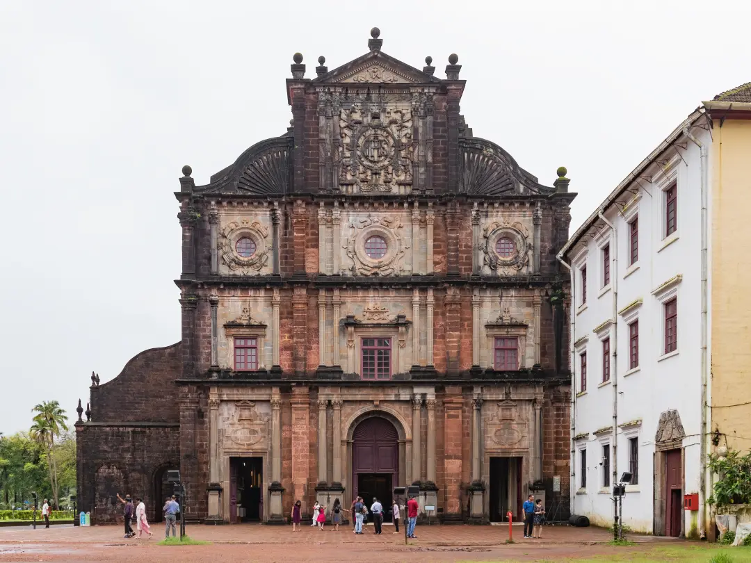 Front elevation of the Basilica of Bom Jesus, Old Goa